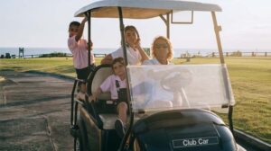 Which golf carts have aluminum frames